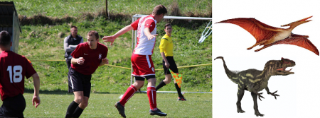 Allosaurus a pteradonon sa stretli :-)